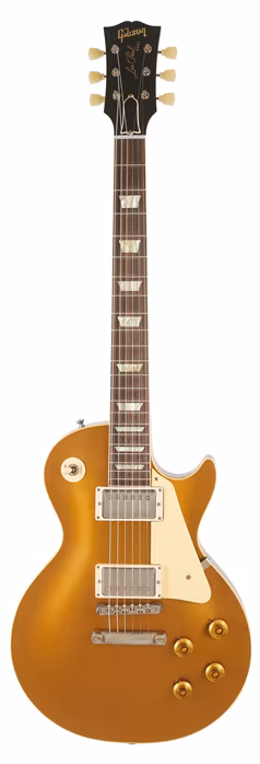 Gibson Custom 1957 Les Paul Goldtop Darkback Reissue VOS Double Gold - E-Gitarre