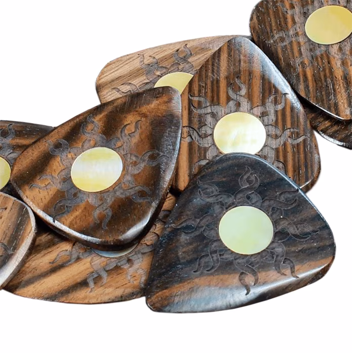 Timber Tones Sun Tones Macassar Ebony - Plektrum