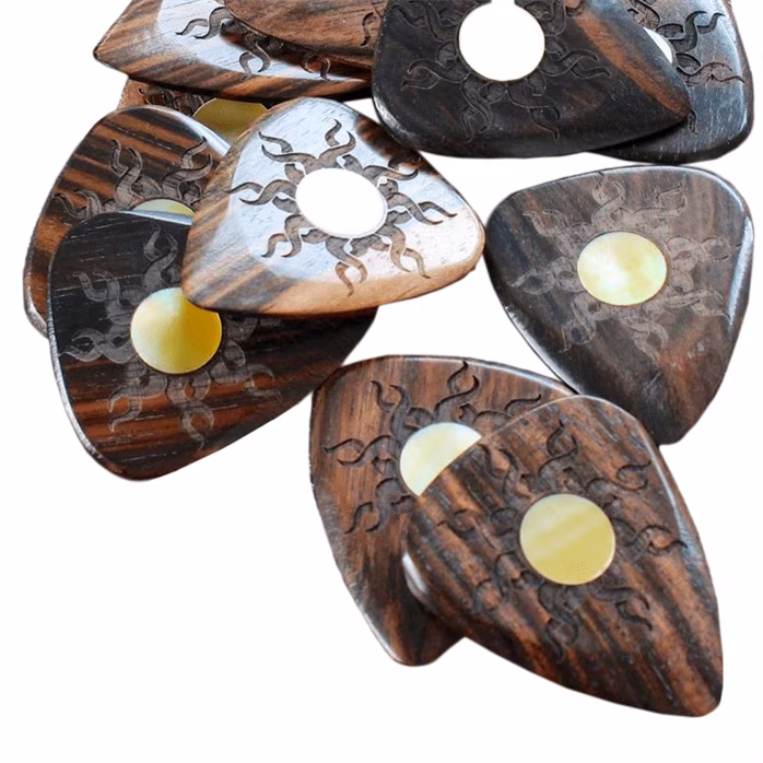 Timber Tones Sun Tones Macassar Ebony - Plektrum