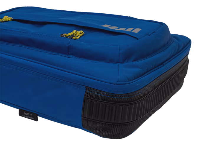 Ritter Arosa Flying V Sapphire Blue - Case für E-Gitarre