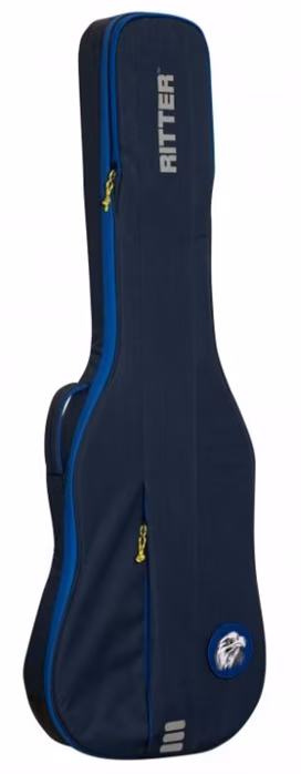Ritter Carouge Electric Bass Atlantic Blue - Case für E-Bass