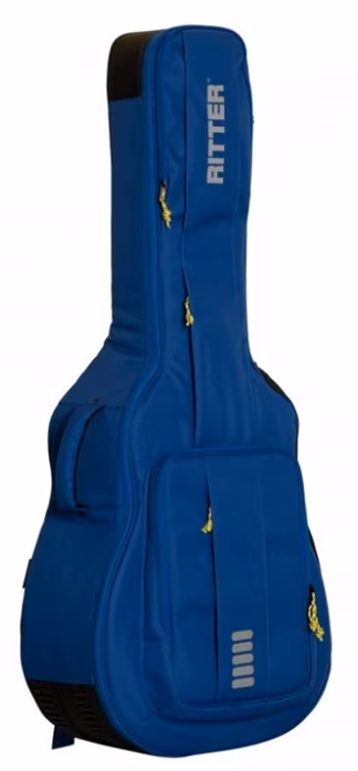 Ritter Arosa Super Jumbo Sapphire Blue - Case für akustische Gitarre