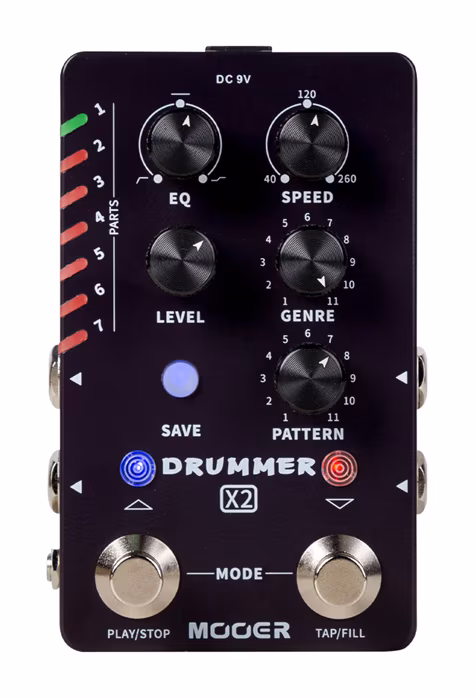 Mooer Drummer X2 - Drumcomputer