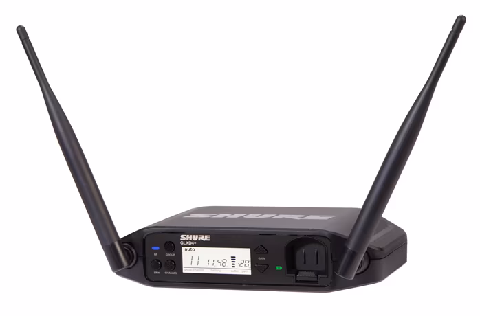 Shure GLXD14+ LAVALIER SYSTEM W/WL93 - Wireless-Set mit Ansteckmikrofon