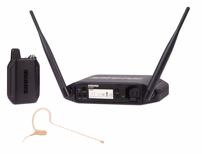 Shure GLXD14+ HEADSET SYSTEM W/MX153 - Wireless Headset
