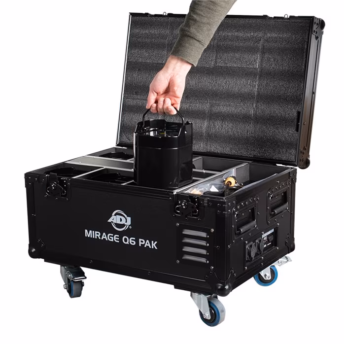 ADJ Mirage Q6 Pak Black - Licht-Set