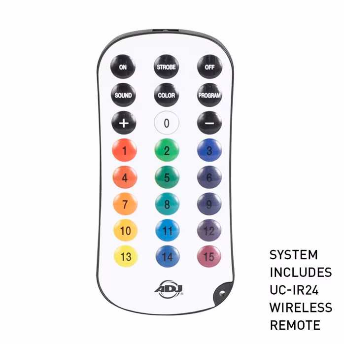 ADJ Mirage Q6 Pak Black - Licht-Set