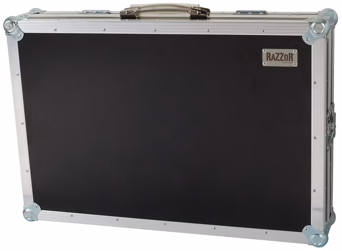 Razzor Cases DJ Workstation DDJ-FLX10 with telescopic tilt extension and front reduction - DJ set case