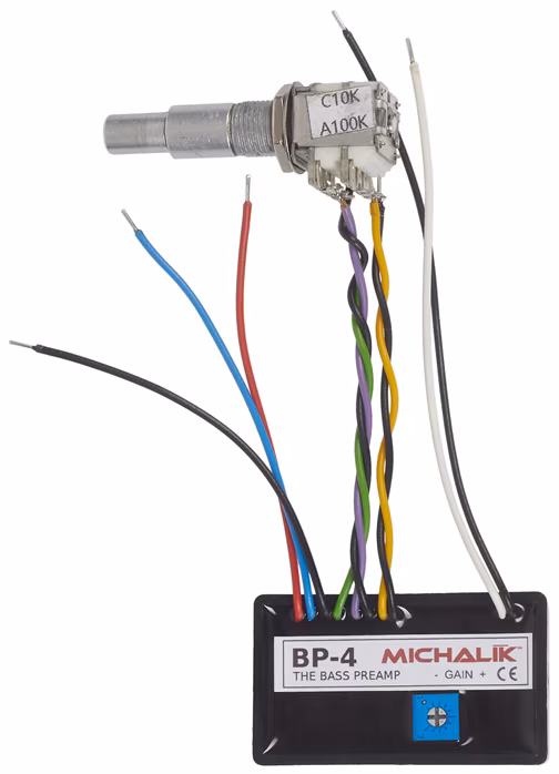 Michalík BP-4 Stacked - Aktive Elektronik für Bass