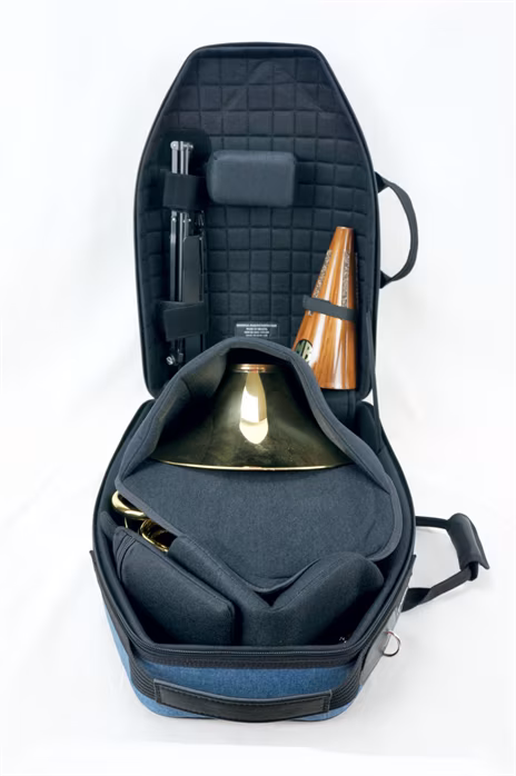 Marcus Bonna MB-5St Compact, Cationic Blue Nylon - Case für Waldhorn