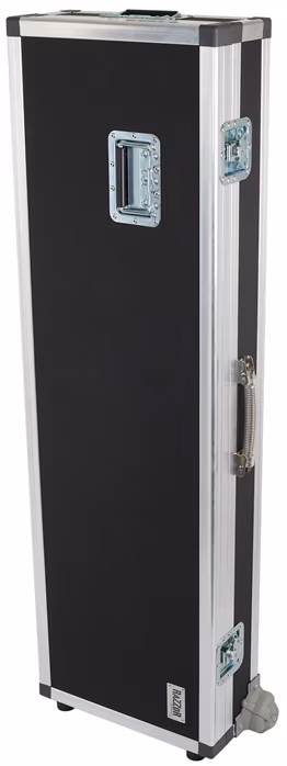Razzor Cases FUSION Nord Stage 4 88 BK with corner wheels 75mm - Keyboard-Koffer