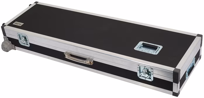 Razzor Cases FUSION Nord Stage 4 88 BK with corner wheels 75mm - Keyboard-Koffer