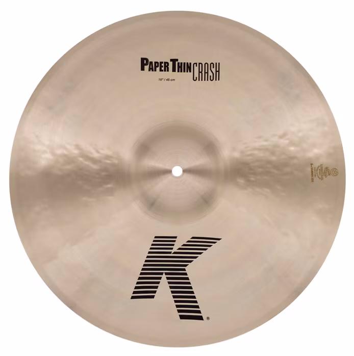 Zildjian 18" K Paper Thin Crash - Crash-Becken