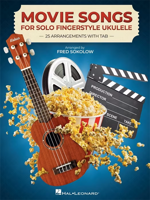 MS Movie Songs For Solo Fingerstyle Ukulele - Noten für Ukulele