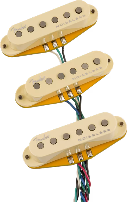Fender Custom ML Ultra Noiseless Single-Coil Stratocaster Pickup Set - Tonabnehmer-Set für E-Gitarre