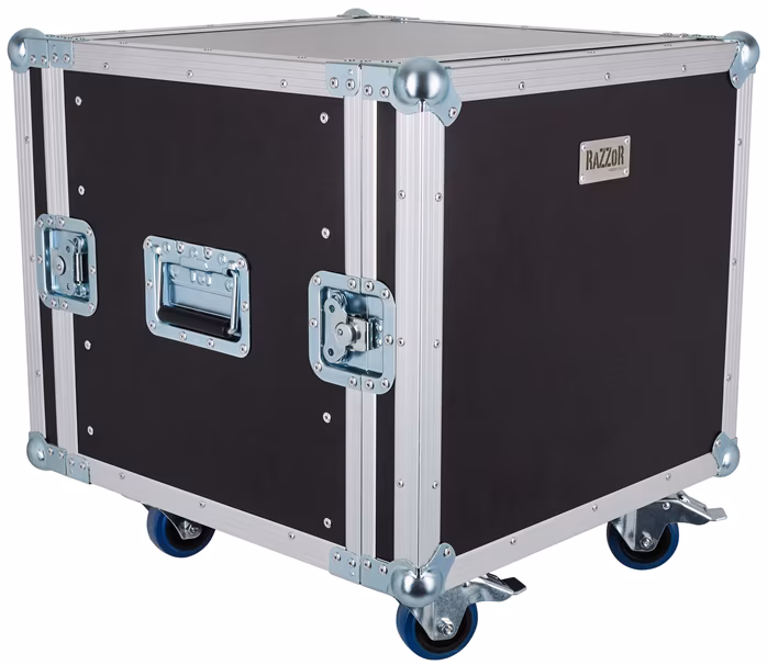 Razzor Cases 10U Rack 400 wheels - Rack Case