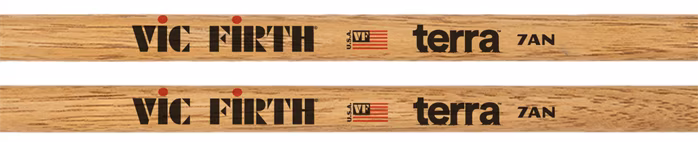 Vic Firth P7ATN4PK American Classic® Terra Series 4pr Value Pack - Hickory-Drumsticks