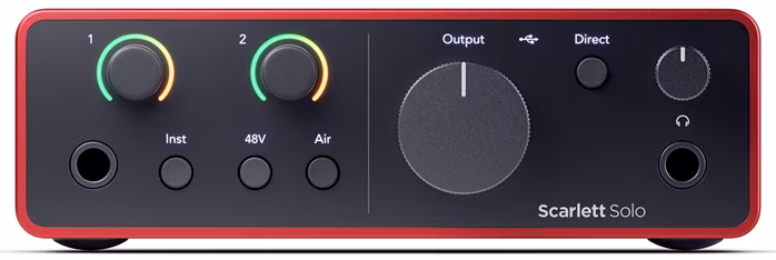 Focusrite Scarlett Solo 4th Gen - USB-Soundkarte