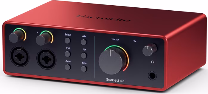 Focusrite Scarlett 4i4 4th Gen - USB-Soundkarte