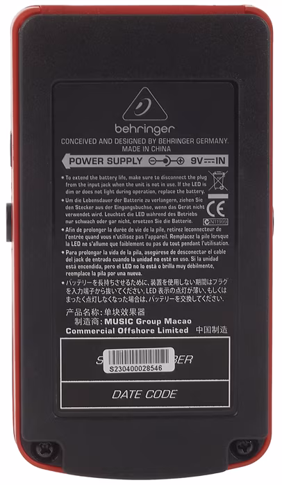 Behringer CL9 - Gitarren-Effekt