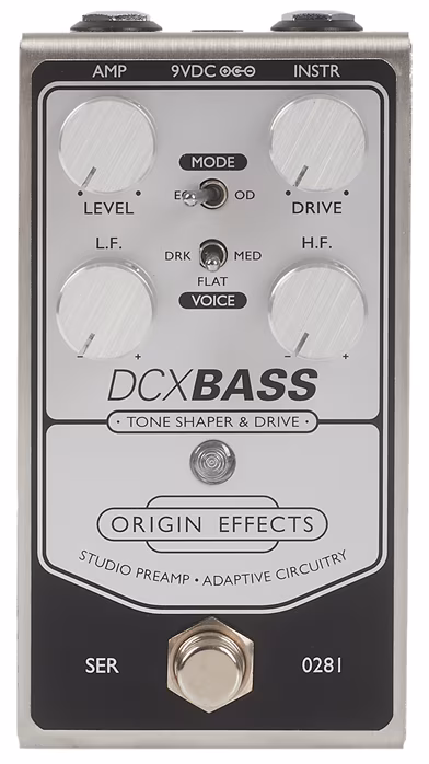 Origin Effects DCX BASS (ausgepackt) - Bass-Effekt