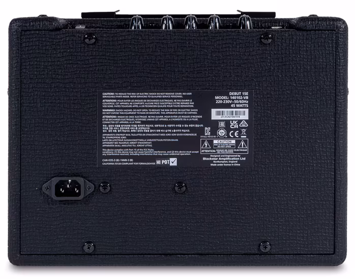 Blackstar Debut 15E Black - Combo-Verstärker für Gitarre