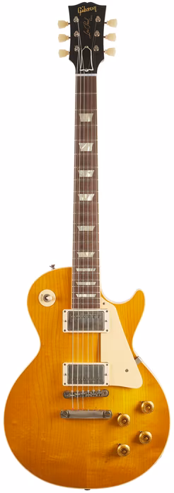 Gibson Custom 1958 Les Paul Standard Reissue VOS Lemon Burst - E-Gitarre