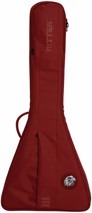 Ritter Carouge Flying V Spicy Red - Case für E-Gitarre