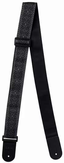 Richter Retro Black / Anthracite - Gitarrengurt