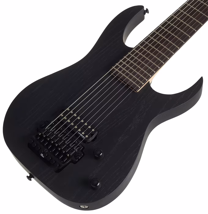 Ibanez M80M Weathered Black - Achtsaitige E-Gitarre