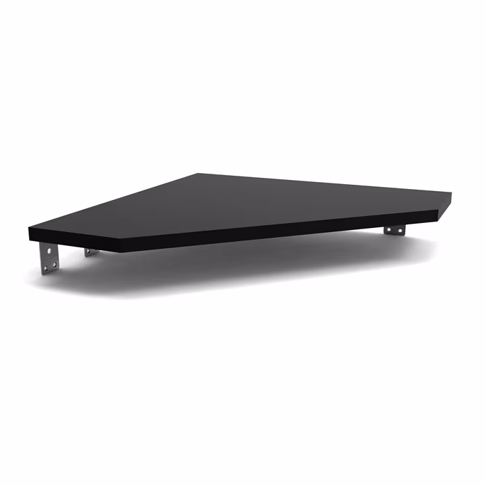 Glorious Modular Side Rack Adapter Black - Studiomöbel