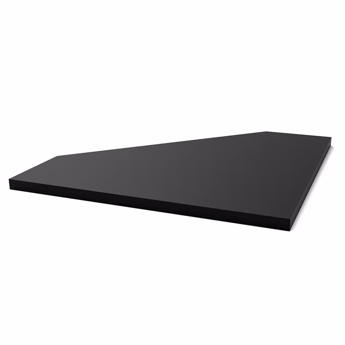 Glorious Modular Side Rack Adapter Black - Studiomöbel