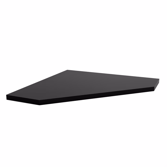 Glorious Modular Side Rack Adapter Black - Studiomöbel