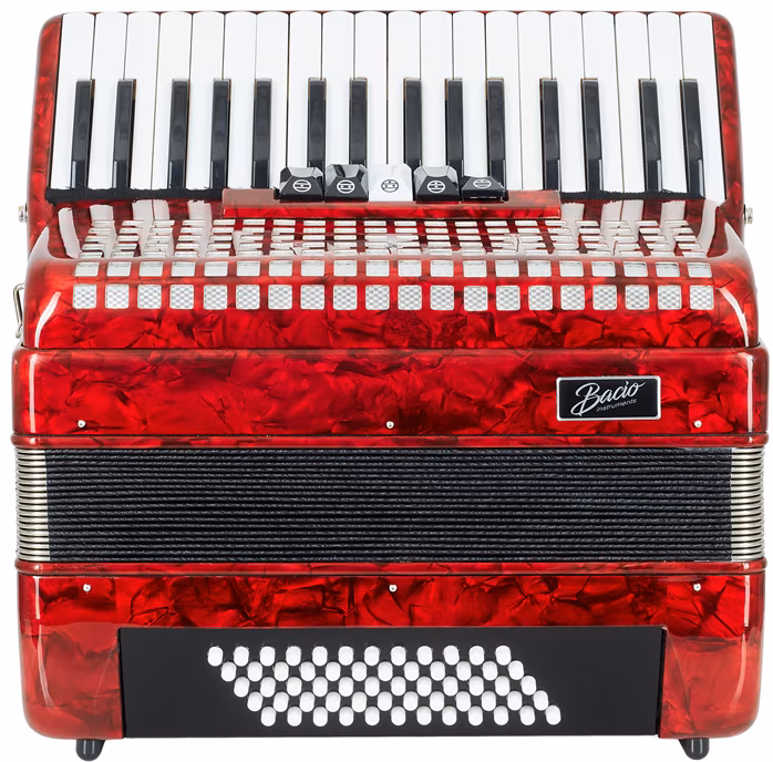 Bacio Instruments AT3460, Red - Tastenakkordeon
