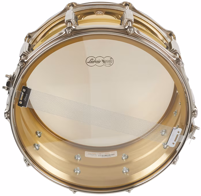 Ludwig 14" x 6,5" Super Brass LB403 - Snare-Trommel