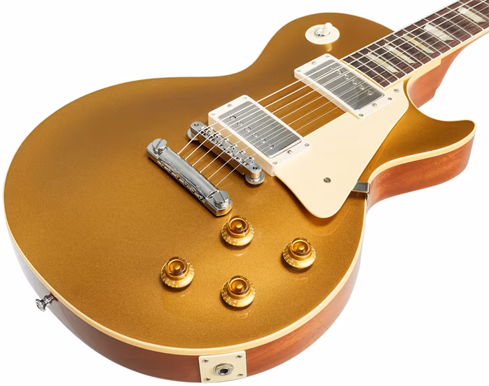 Gibson Custom 1957 Les Paul Standard Carmelita Neck Double Gold - E-Gitarre