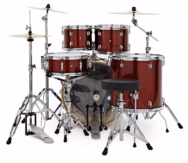 Dixon Spark Cyclone Red Rock Set - Schlagzeug