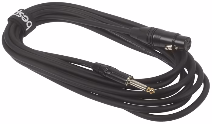 Bespeco ROCKIT Microphone Cable Jack - XLR F 5 m - Mikrofonkabel