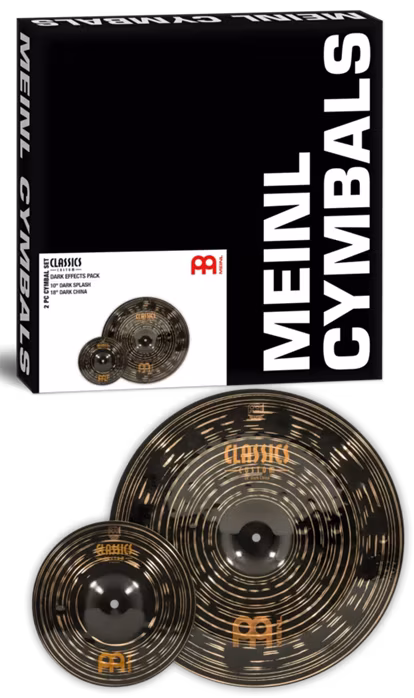 Meinl Classics Custom Dark Effects Pack - Becken-Set