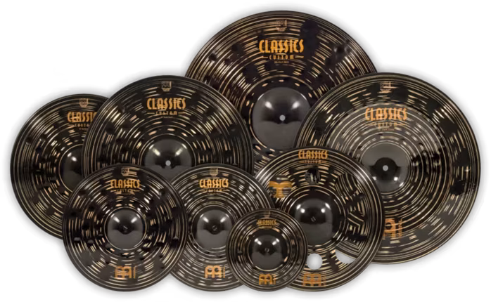 Meinl Classics Custom Dark Expanded Cymbal Set - Becken-Set