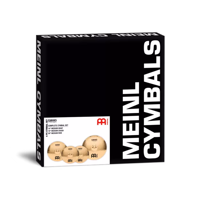 Meinl Classics Custom Brilliant Complete Cymbal Set - Becken-Set