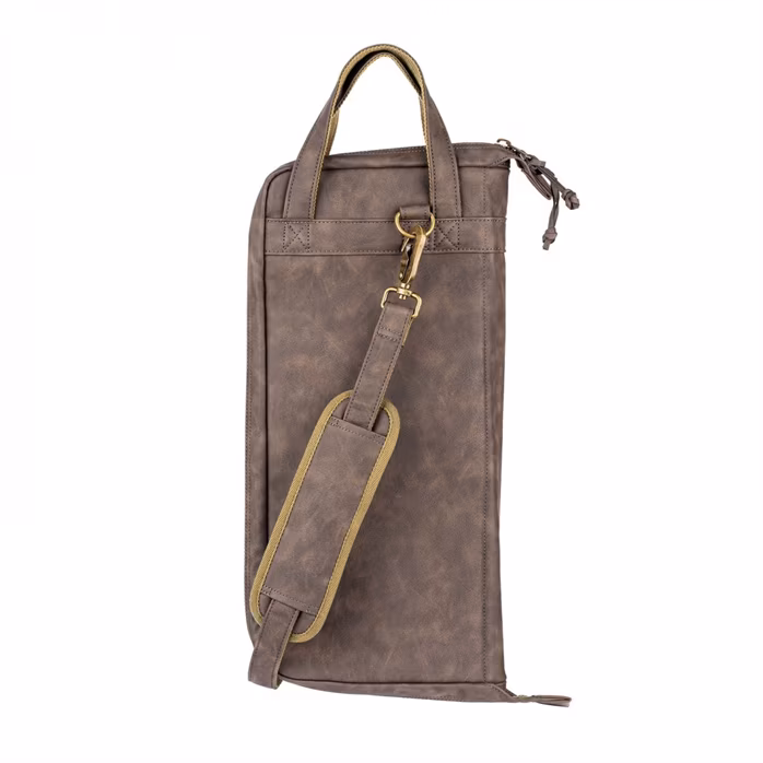 Meinl Vintage Hyde Stick Bag, Dark Brown - Case für Drumsticks