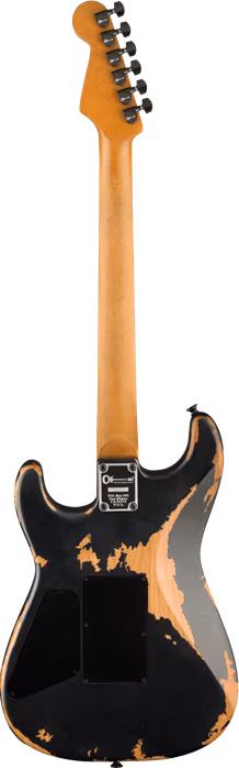 Charvel Pro-Mod Relic San Dimas Style 1 HH FR PF WBK - E-Gitarre