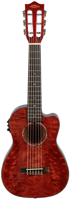 Lanikai LKUQM-RDCEG - Elektroakustische Gitarren-Ukulele