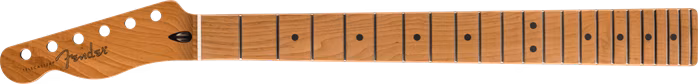 Fender Satin Roasted Maple Telecaster LH Neck, Maple, Flat Oval Shape - Gitarrenhals