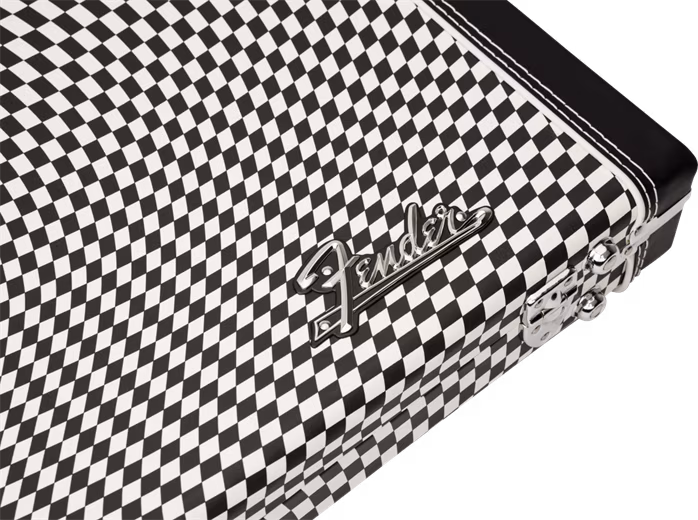 Fender Classic Series Case Strat/Tele Wavy Checkerboard - Koffer für E-Gitarre