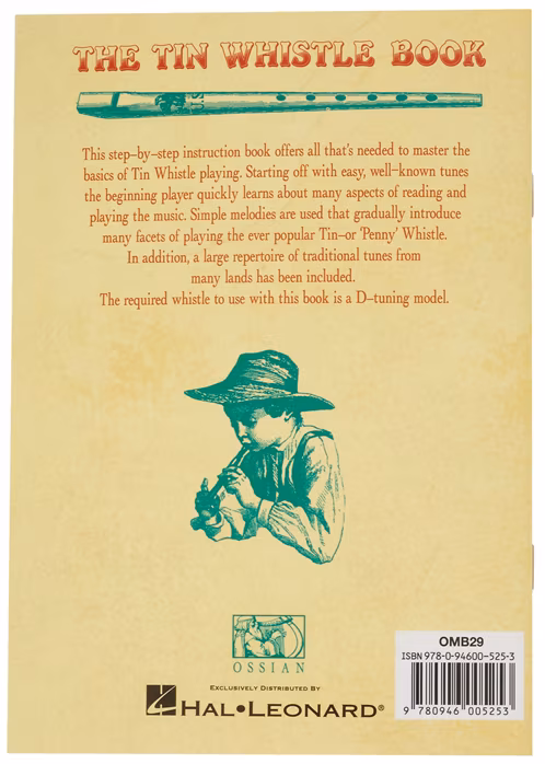 MS The Tin Whistle Book - Irish-Flute-Schule für Anfänger