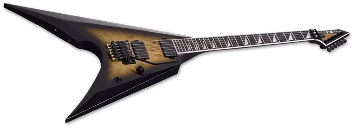 ESP E-II Arrow BM FL Nebula Black Burst - E-Gitarre