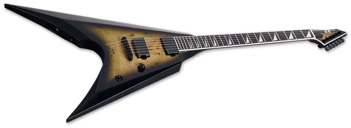 ESP E-II Arrow NT BM FL Nebula Black Burst - E-Gitarre