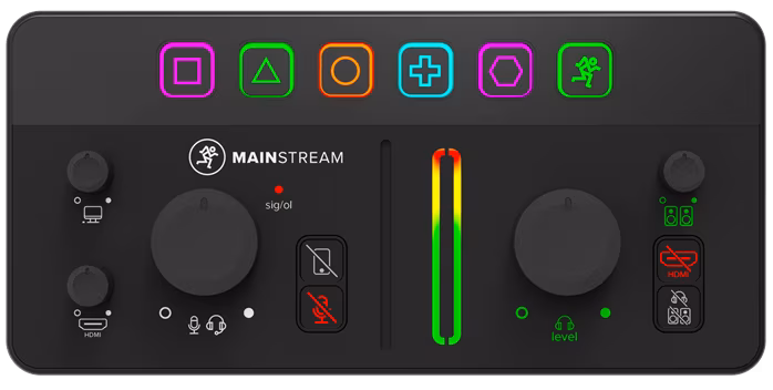 Mackie MainStream - Videomixer und Schnittpulte